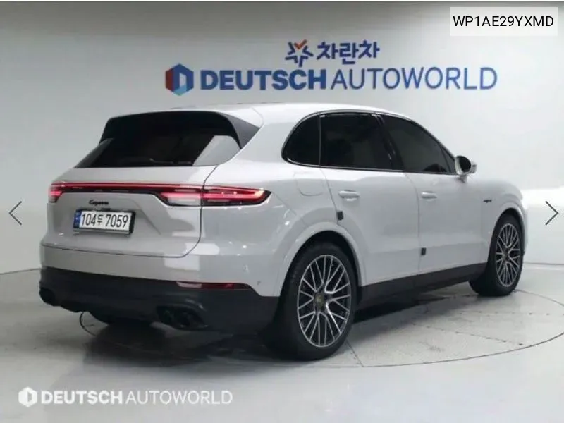 Porsche Cayenne (Po536) 3.0 E-Hybrid VIN: WP1AE29YXMD Lot: 38183485