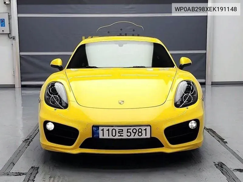 Porsche Cayman S 3.4 981C VIN: WP0AB298XEK191148 Lot: 38147586