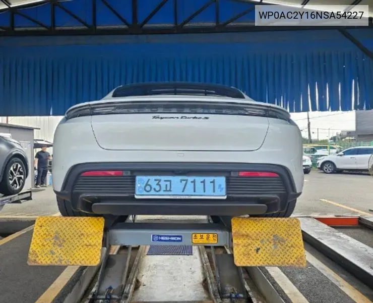 WP0AC2Y16NSA54227 Porsche Taycan Turbo S