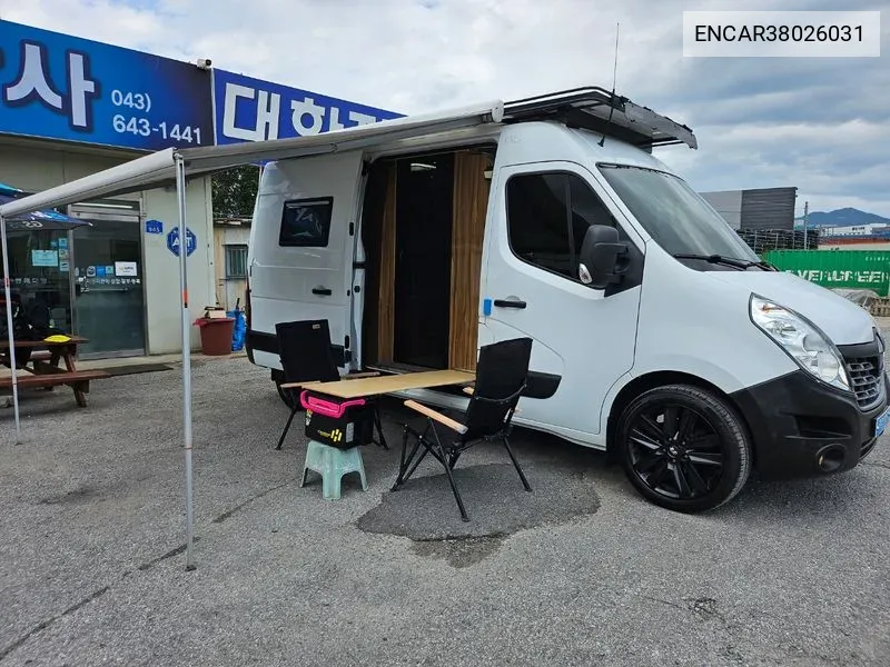 Renault Korea (Samsung) Master Camping Car/Mobile Office Van VIN: ENCAR38026031 Lot: 38026031