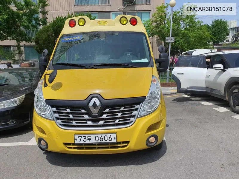 Renault Korea (Samsung) Master Child Protection Car 15-Seater VIN: ENCAR38151078 Lot: 38151078