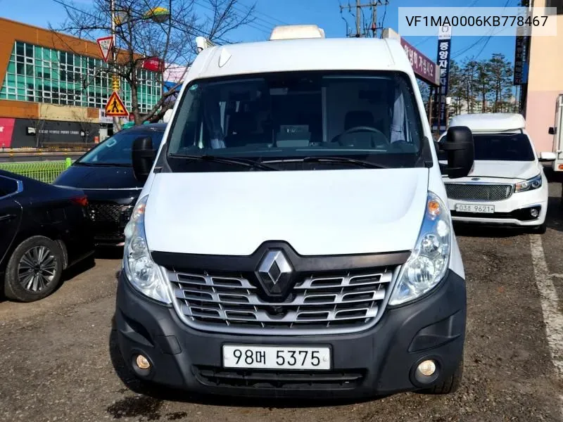 Renault Korea (Samsung) Master Camping Car/Mobile Office Van VIN: VF1MA0006KB778467 Lot: 38162981