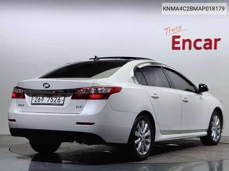 Renault Korea (Samsung) New Sm5 (New Model) Re VIN: KNMA4C2BMAP018179 Lot: 38190009