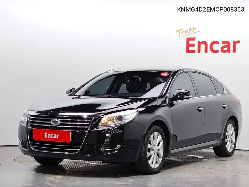 KNMG4D2EMCP008353 Renault Korea (Samsung) All New Sm7 Le Basic Type