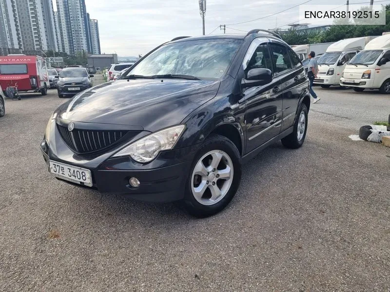 Kg Mobility (Ssangyong) Actyon 4Wd Cx5 Club VIN: ENCAR38192515 Lot: 38192515