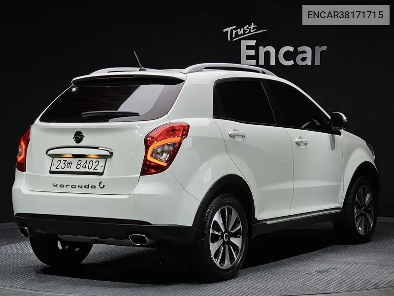 Kg Mobility (Ssangyong) New Korando C 2.0 Rx 2Wd Top-Of-The-Line Model VIN: ENCAR38171715 Lot: 38171715