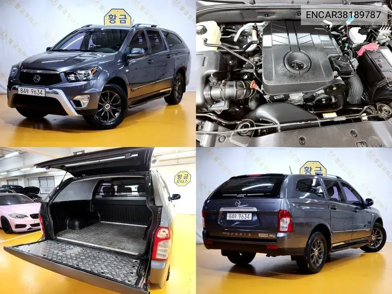 Kg Mobility (Ssangyong) Korando Sports Extreme 4Wd VIN: ENCAR38189787 Lot: 38189787