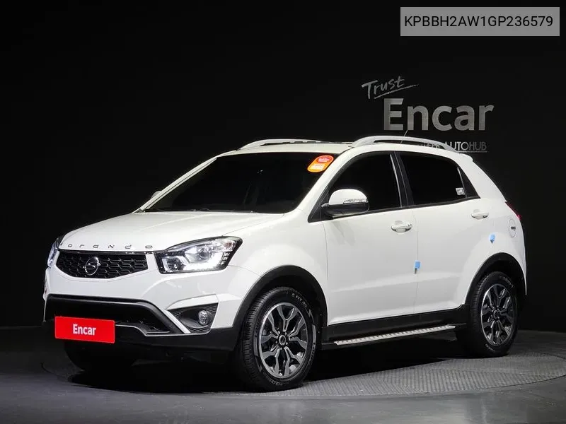 Kg Mobility (Ssangyong) New Korando C 2.2 Rx 2Wd Top-Of-The-Line Model VIN: KPBBH2AW1GP236579 Lot: 38160456