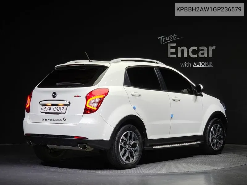 KPBBH2AW1GP236579 Kg Mobility (Ssangyong) New Korando C 2.2 Rx 2Wd Top-Of-The-Line Model