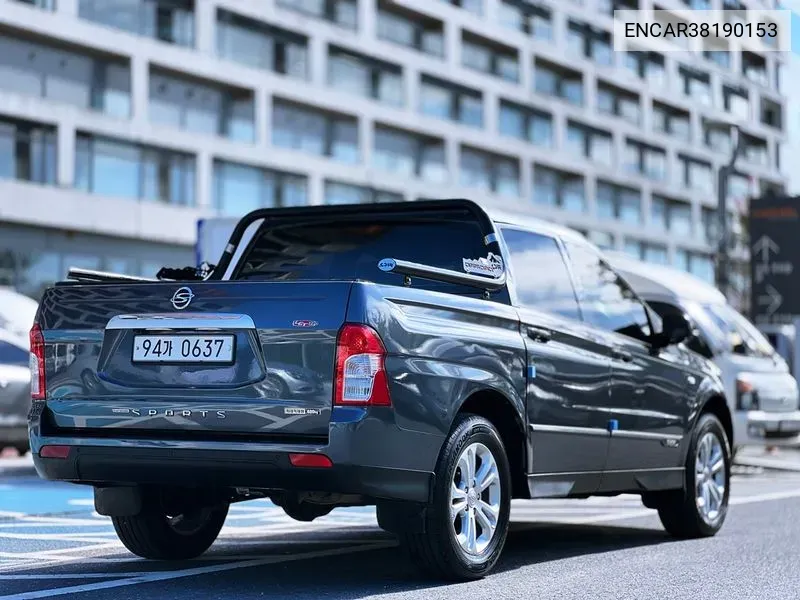 Kg Mobility (Ssangyong) The New Korando Sports 2.2 Cx7 4Wd Fashion VIN: ENCAR38190153 Lot: 38190153