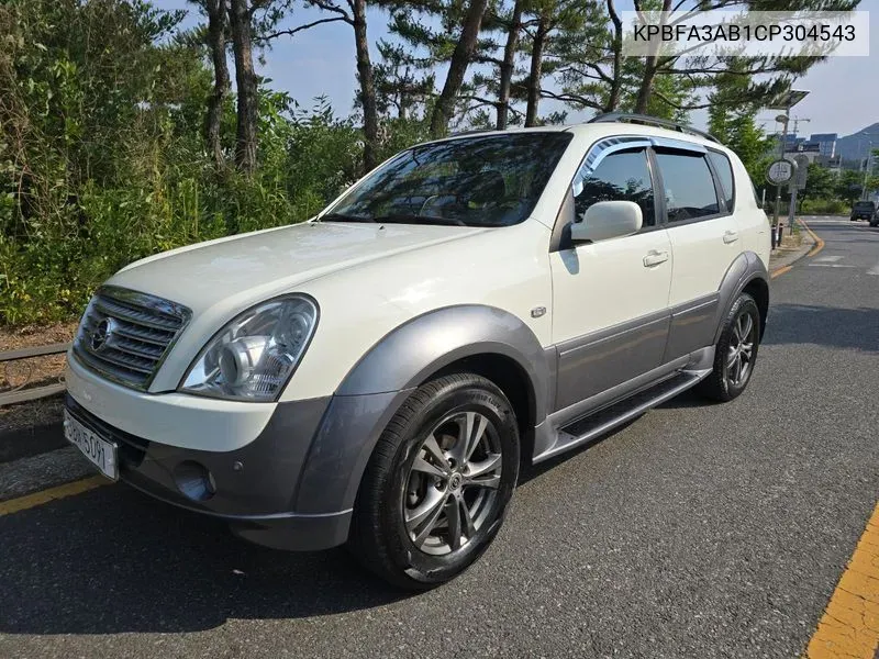 Kg Mobility (Ssangyong) Super Rexton 4Wd Rx4 Top-Of-The-Line Model VIN: KPBFA3AB1CP304543 Lot: 38184215