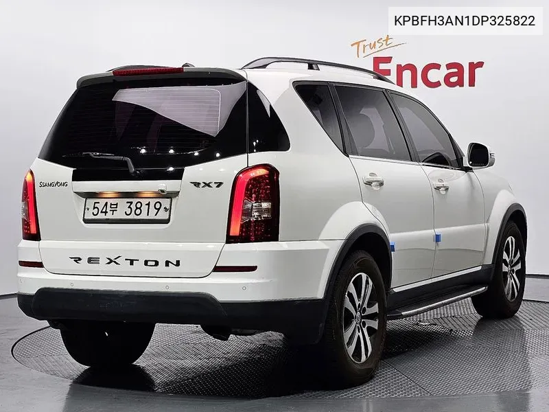 Kg Mobility (Ssangyong) Rexton W 2.0 2Wd Rx7 Luxury VIN: KPBFH3AN1DP325822 Lot: 38176762