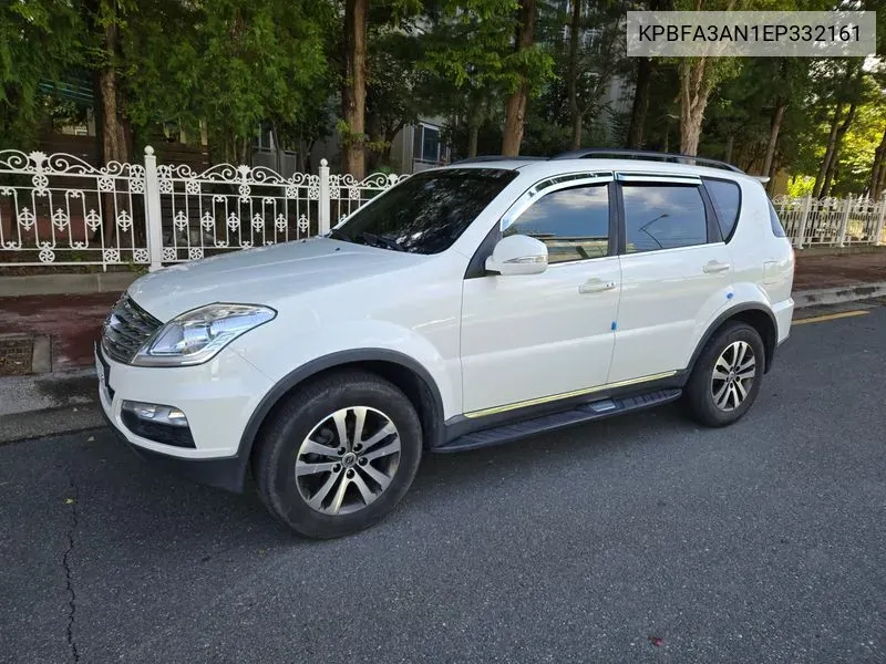 Kg Mobility (Ssangyong) Rexton W 2.0 4Wd Rx7 Prestige VIN: KPBFA3AN1EP332161 Lot: 38177034