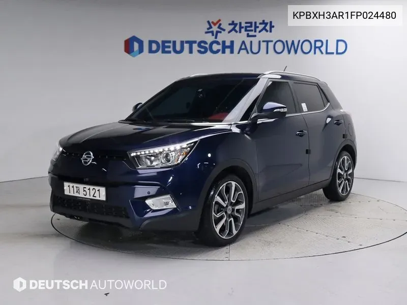 KPBXH3AR1FP024480 Kg Mobility (Ssangyong) Tivoli Lx 2Wd Top-Of-The-Line Model