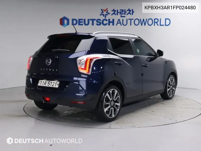 KPBXH3AR1FP024480 Kg Mobility (Ssangyong) Tivoli Lx 2Wd Top-Of-The-Line Model