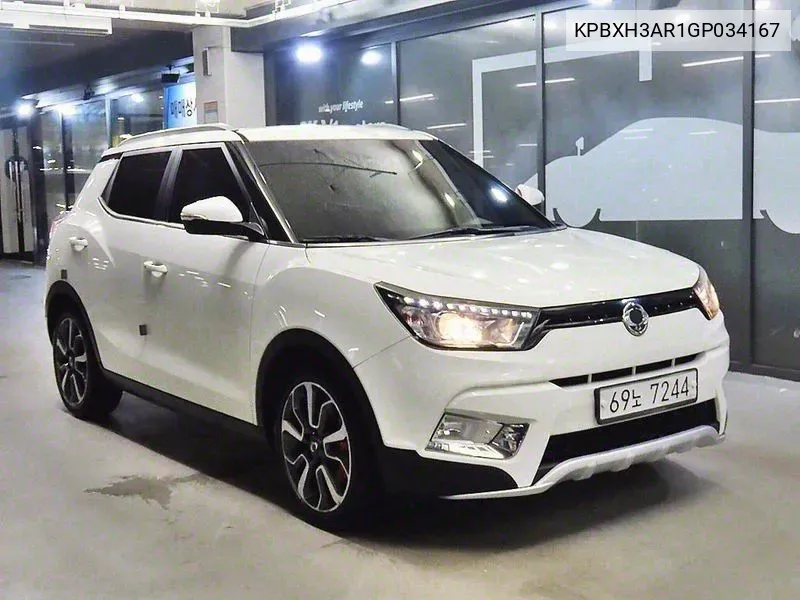 KPBXH3AR1GP034167 Kg Mobility (Ssangyong) Tivoli Vx 2Wd