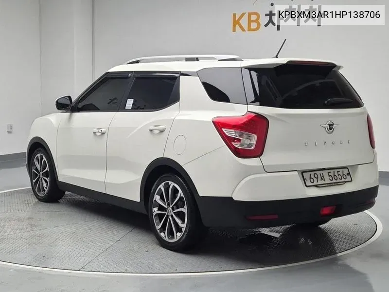 Kg Mobility (Ssangyong) Tivoli Air 1.6 Rx 4Wd VIN: KPBXM3AR1HP138706 Lot: 38180364