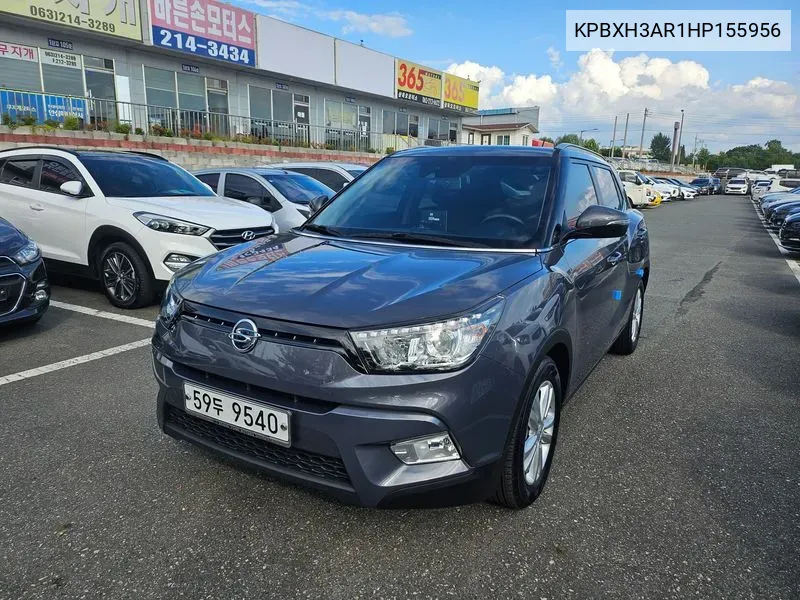 KPBXH3AR1HP155956 Kg Mobility (Ssangyong) Tivoli Vx 2Wd