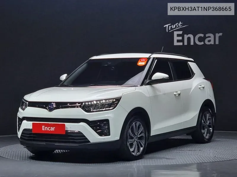 KPBXH3AT1NP368665 Kg Mobility (Ssangyong) Very New Tivoli Gasoline 1.5 2Wd V3