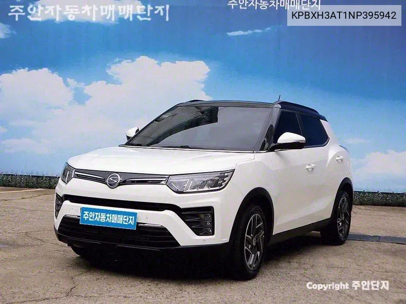 Kg Mobility (Ssangyong) Very New Tivoli Gasoline 1.5 2Wd V3 VIN: KPBXH3AT1NP395942 Lot: 38176920