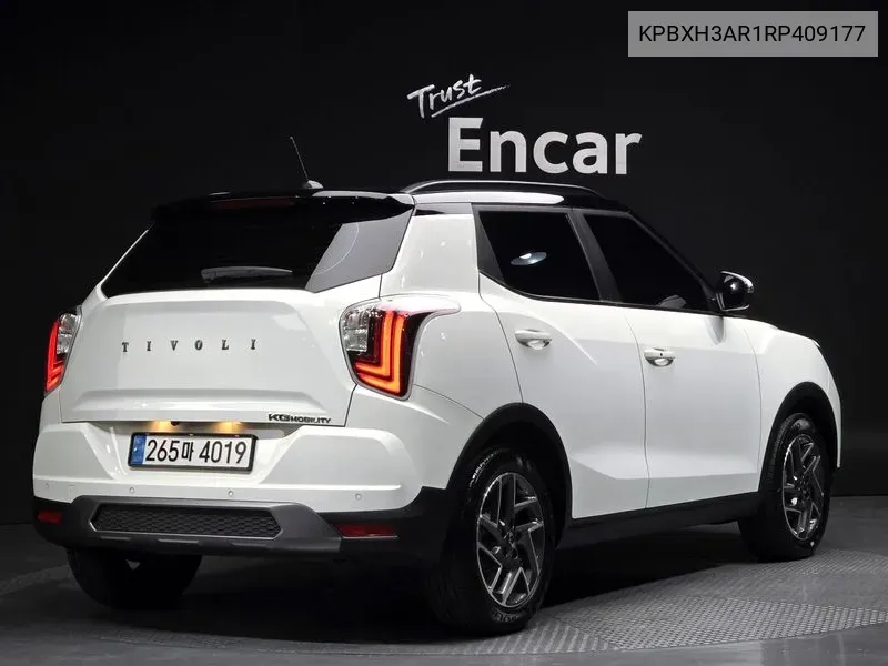 KPBXH3AR1RP409177 Kg Mobility (Ssangyong) The New Tivoli 1.6 2Wd V3