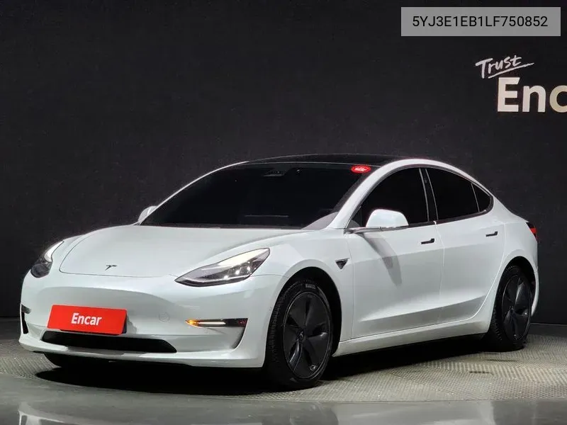 Tesla Model 3 Long Range VIN: 5YJ3E1EB1LF750852 Lot: 38189010