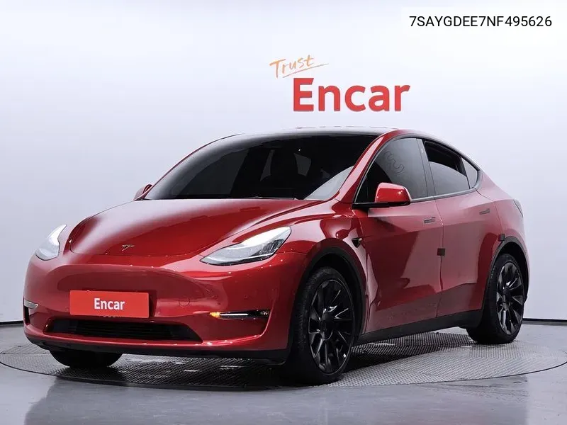 7SAYGDEE7NF495626 Tesla Model Y Long Range