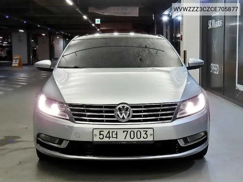 Volkswagen New Cc 2.0 Tsi VIN: WVWZZZ3CZCE705877 Lot: 38181497