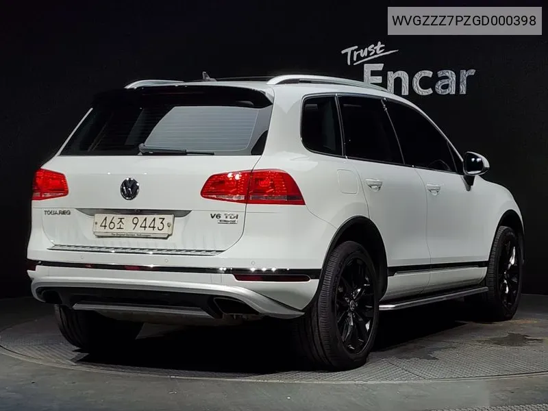 Volkswagen New Touareg V6 3.0 Tdi Bluemotion Premium 7P5 VIN: WVGZZZ7PZGD000398 Lot: 38188219