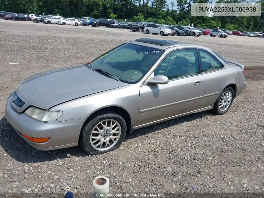 1999 Acura Cl 3.0 VIN: 19UYA2253XL006938 Lot: 39560560