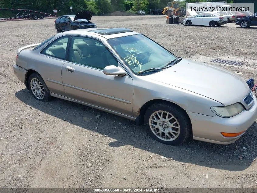 1999 Acura Cl 3.0 VIN: 19UYA2253XL006938 Lot: 39560560