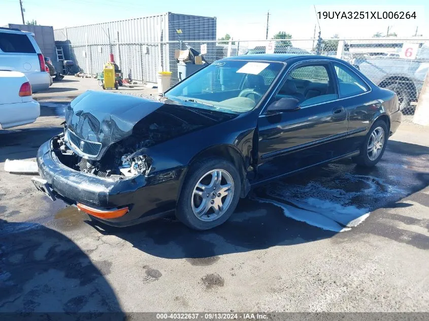 1999 Acura Cl 2.3 VIN: 19UYA3251XL006264 Lot: 40322637