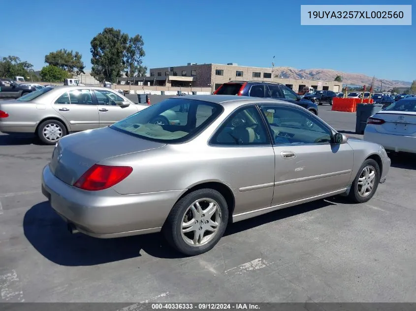 19UYA3257XL002560 1999 Acura Cl 2.3