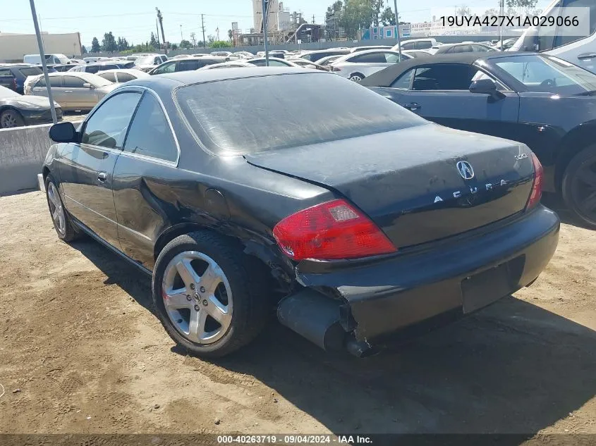 2001 Acura Cl Type-S VIN: 19UYA427X1A029066 Lot: 40263719