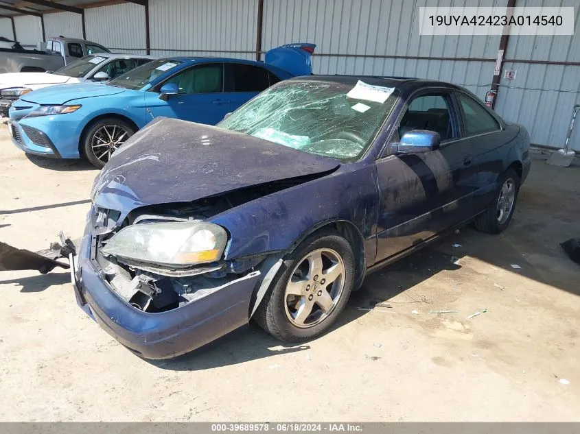 19UYA42423A014540 2003 Acura Cl 3.2