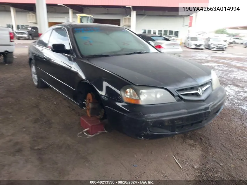 19UYA42663A014994 2003 Acura Cl 3.2 Type S Automatic