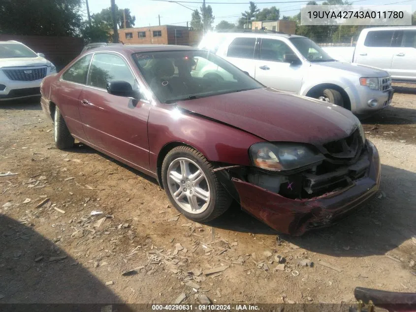 19UYA42743A011780 2003 Acura 3.2Cl Type-S