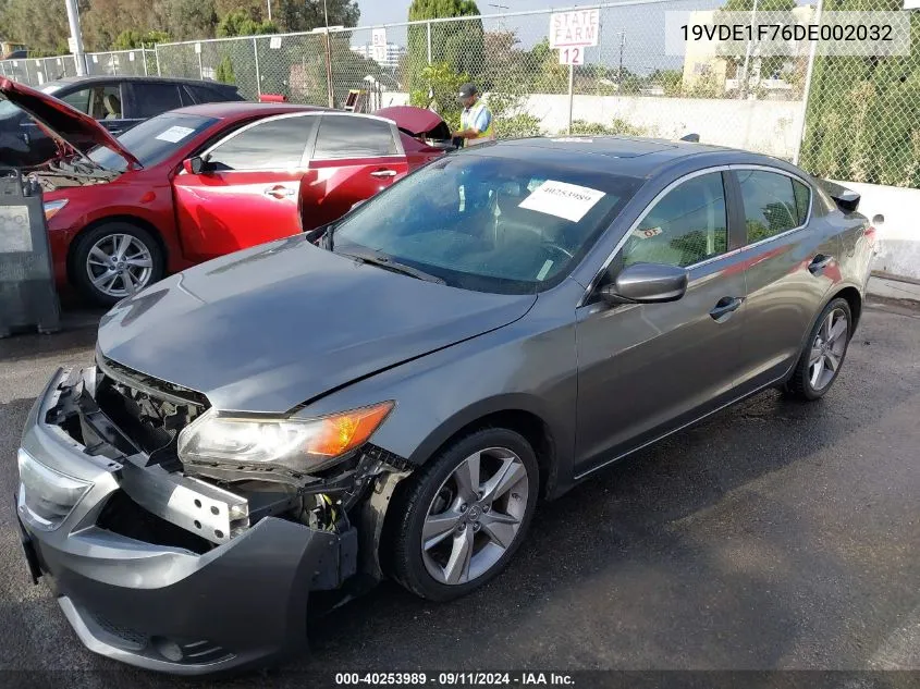 2013 Acura Ilx Tech 2.0L VIN: 19VDE1F76DE002032 Lot: 40253989