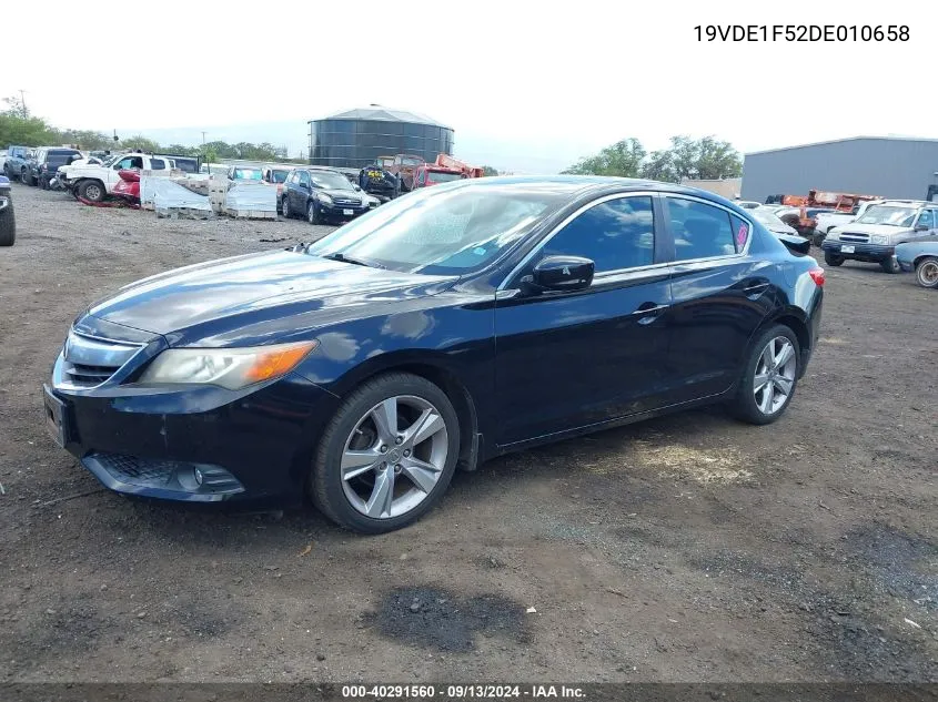 2013 Acura Ilx 2.0L VIN: 19VDE1F52DE010658 Lot: 40291560