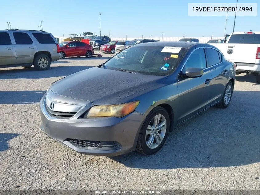 2013 Acura Ilx 20 VIN: 19VDE1F37DE014994 Lot: 40300574