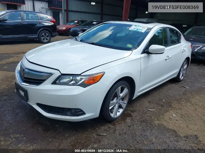 2015 Acura Ilx 2.0L VIN: 19VDE1F53FE008369 Lot: 40319589