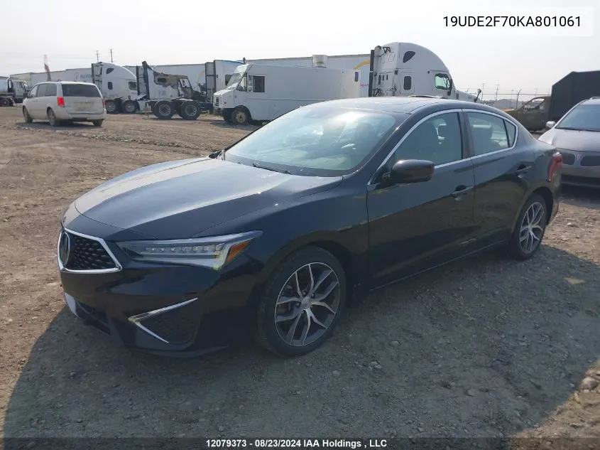 19UDE2F70KA801061 2019 Acura Ilx