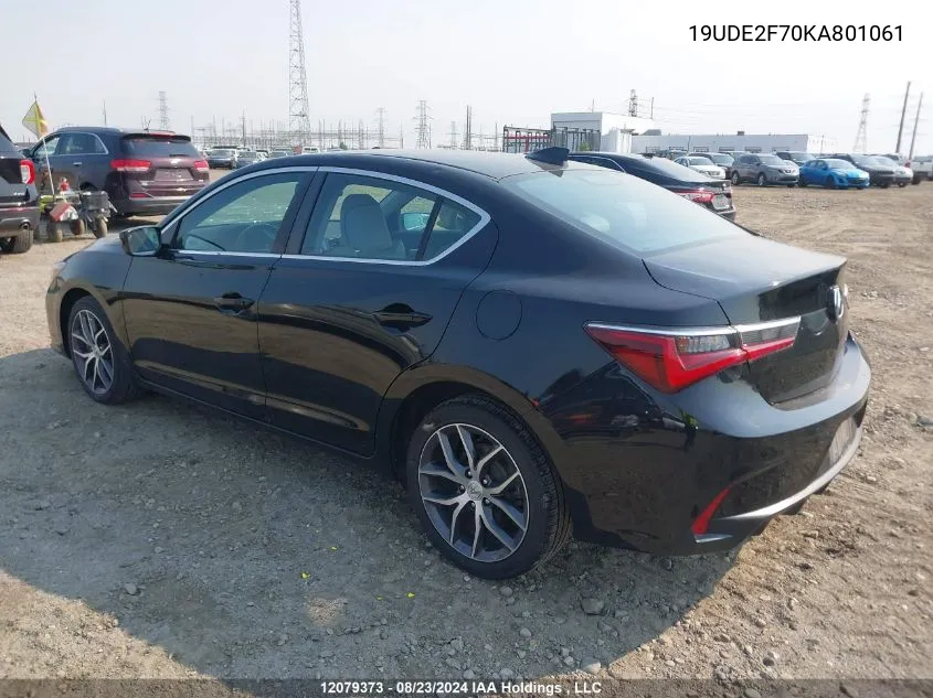 19UDE2F70KA801061 2019 Acura Ilx