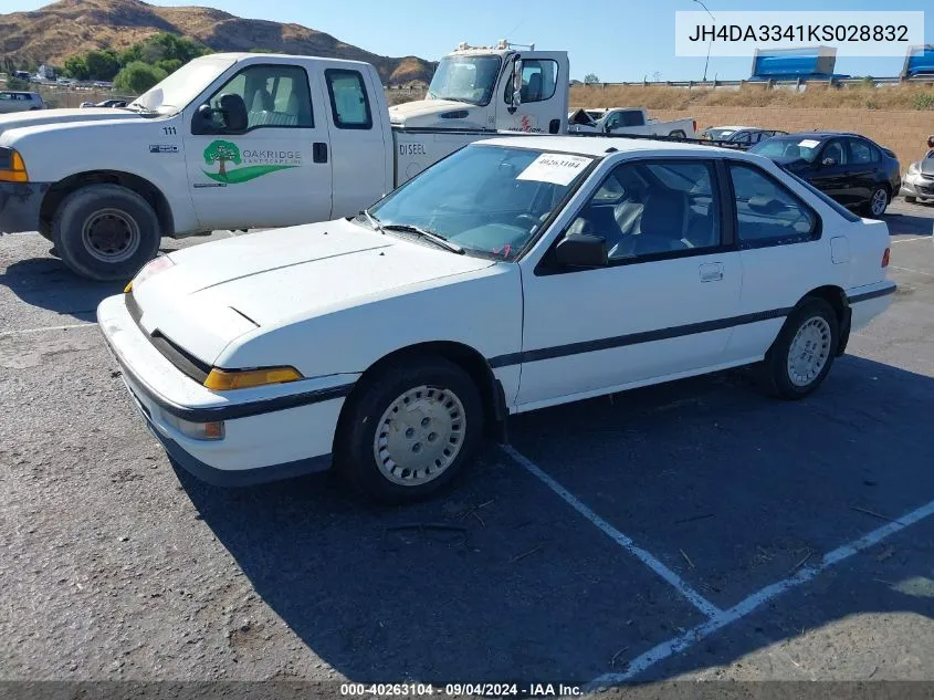 JH4DA3341KS028832 1989 Acura Integra Rs