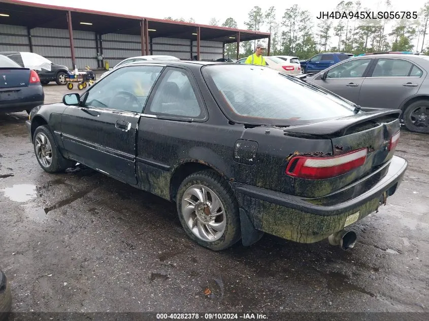 1990 Acura Integra Ls VIN: JH4DA945XLS056785 Lot: 40282378