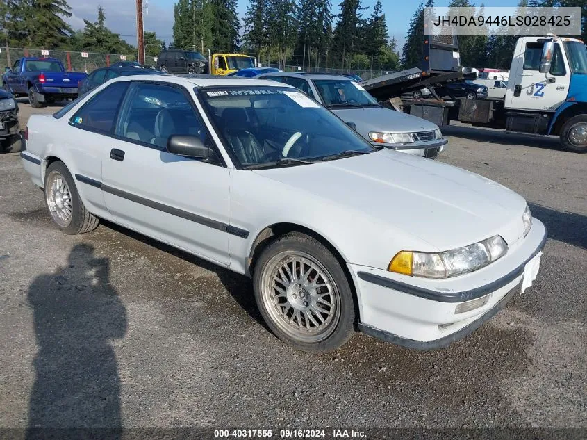 1990 Acura Integra Rs VIN: JH4DA9446LS028425 Lot: 40317555