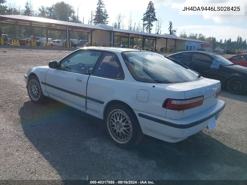 1990 Acura Integra Rs VIN: JH4DA9446LS028425 Lot: 40317555