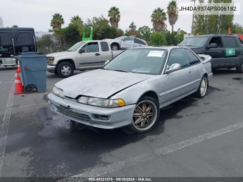 1993 Acura Integra Gs VIN: JH4DA9374PS006182 Lot: 40321878