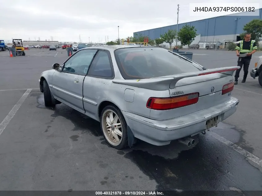 1993 Acura Integra Gs VIN: JH4DA9374PS006182 Lot: 40321878