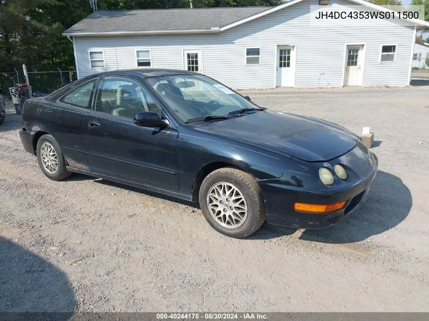 1998 Acura Integra Ls VIN: JH4DC4353WS011500 Lot: 40244175